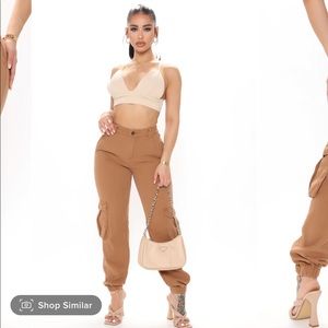 Light brown Cargo Pants from Fashion Nova *SOLD*